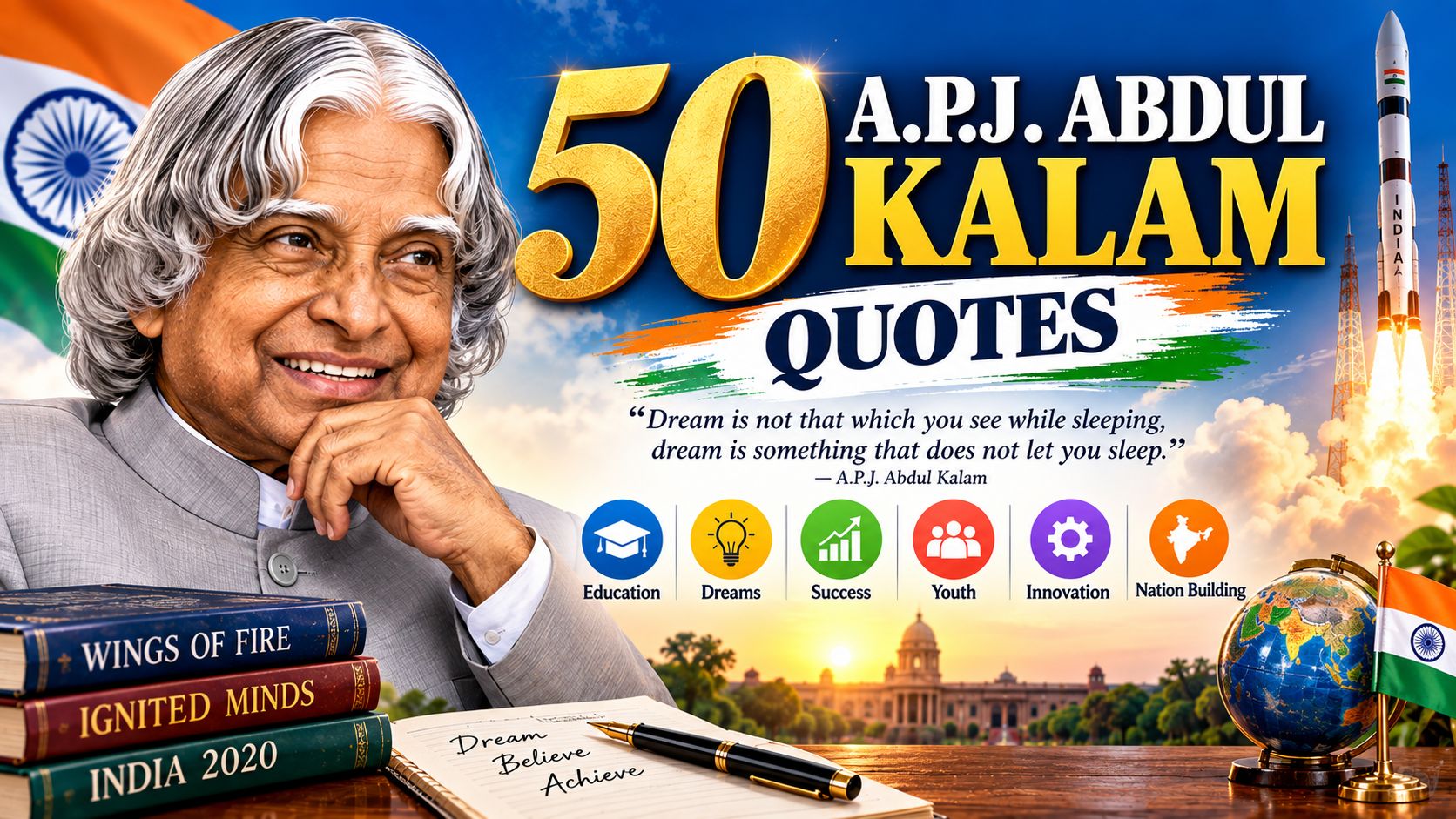 A. P. J. Abdul Kalam Quotes