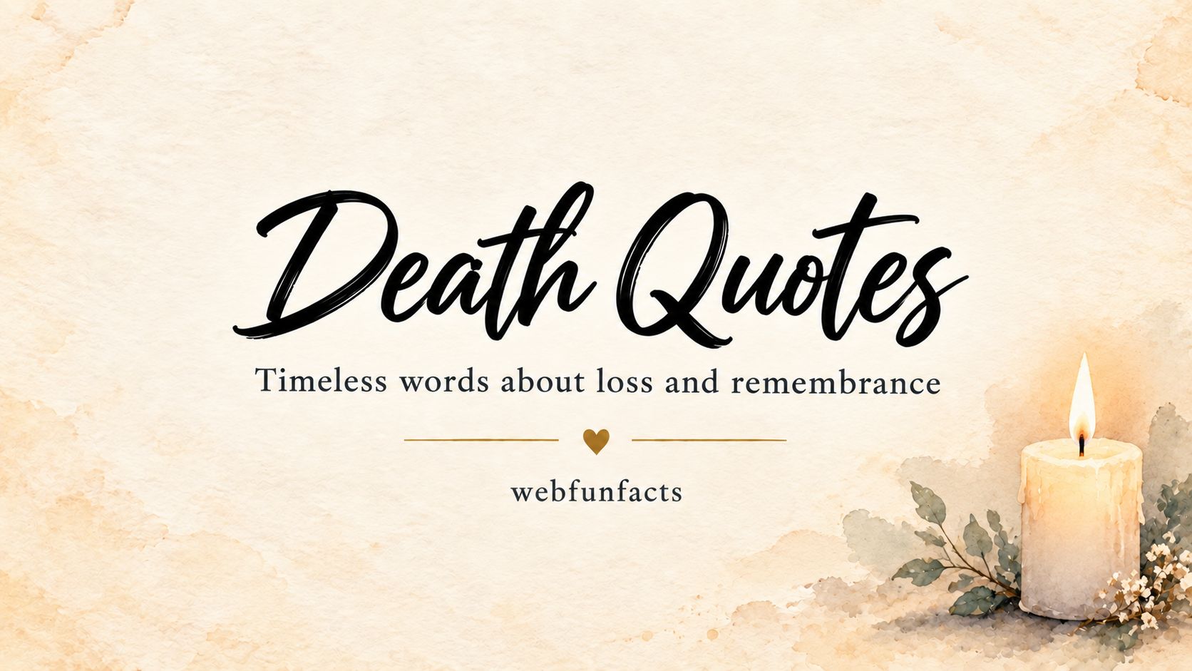 Death Quotes