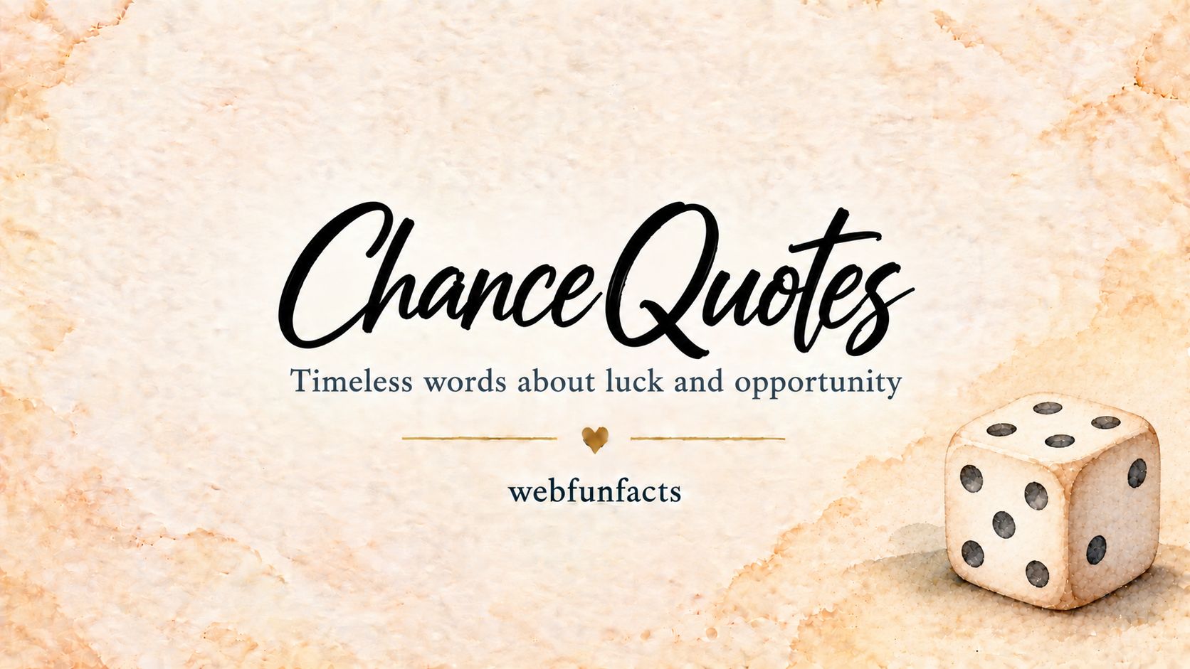 Chance quotes