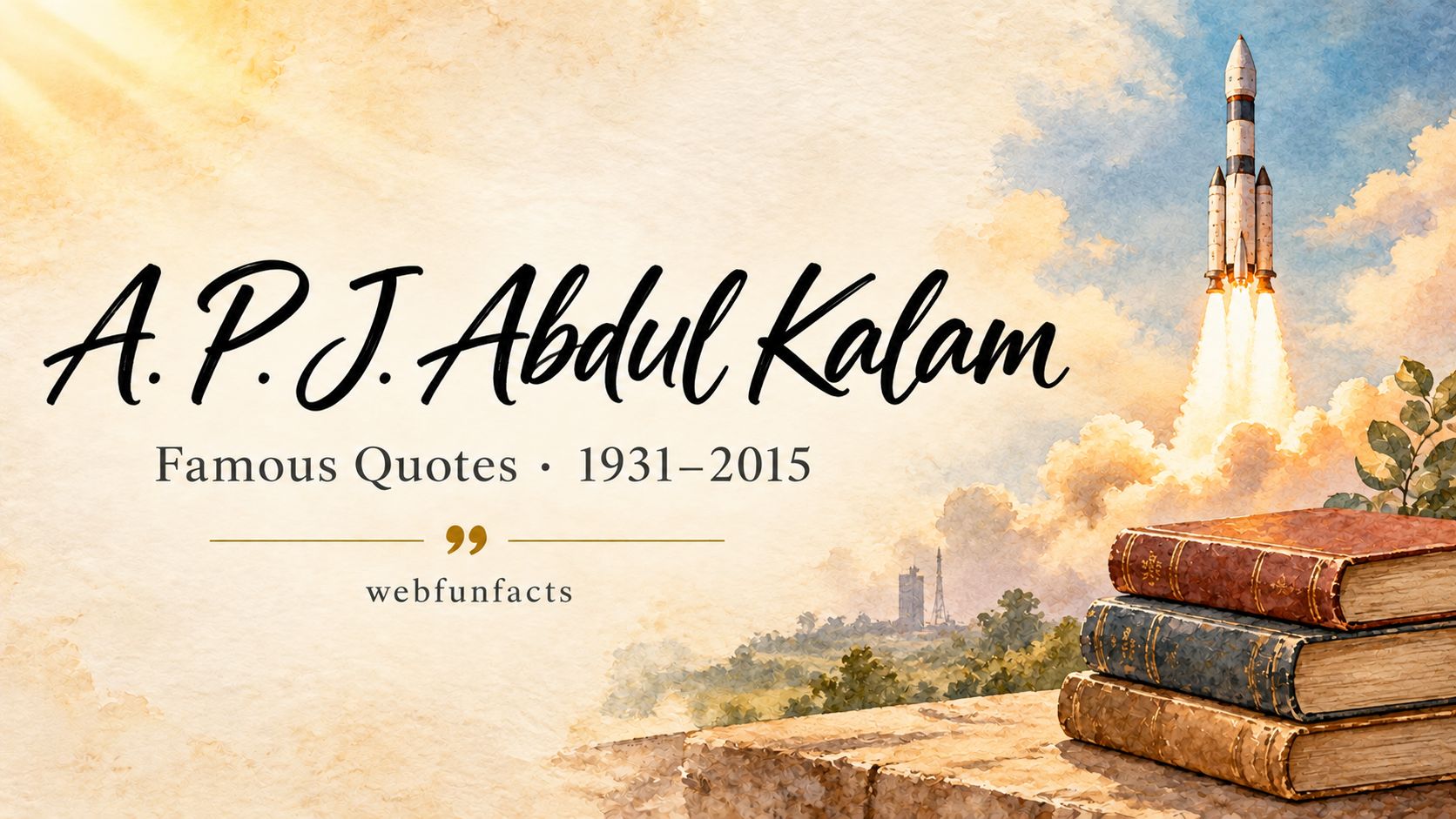 A. P. J. Abdul Kalam Quotes