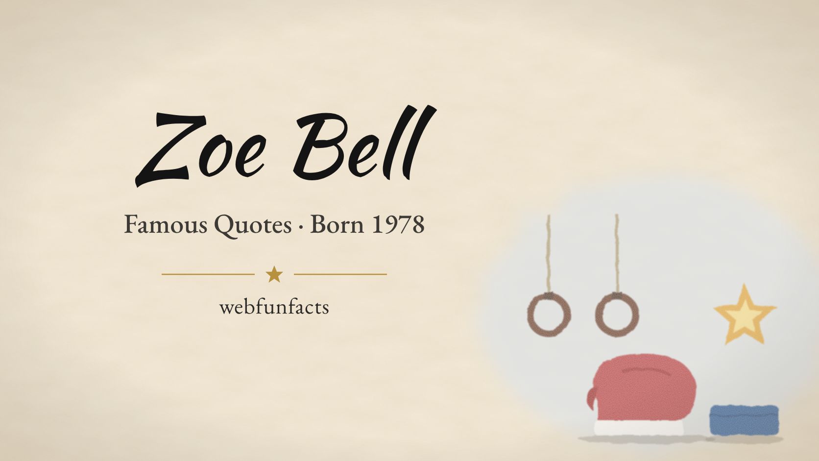 Zoe Bell Quotes