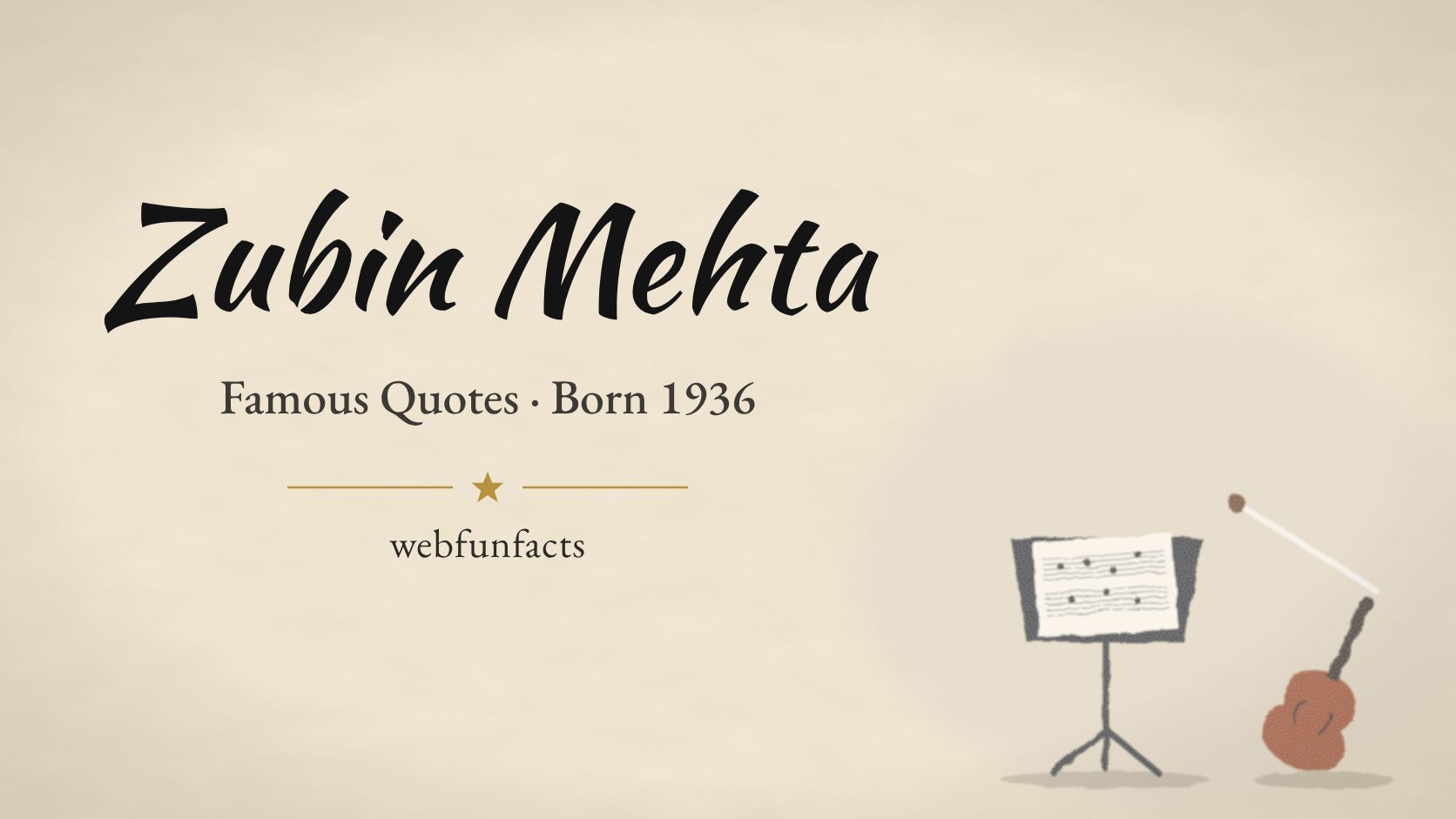 Zubin Mehta Quotes