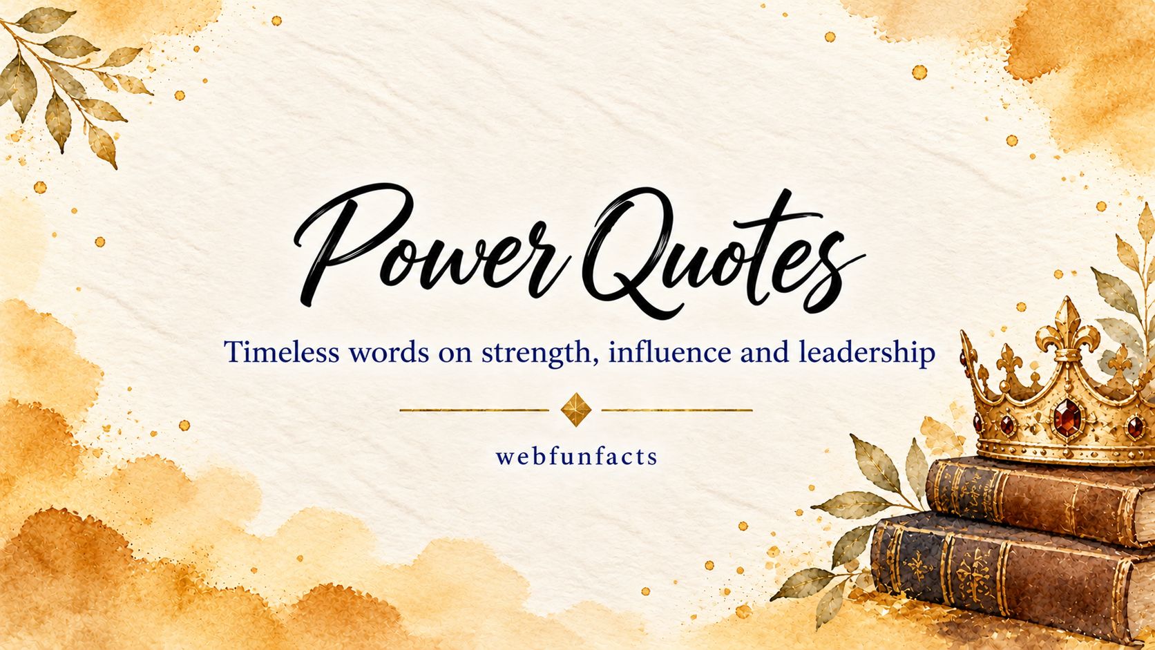 Power Quotes – 200 Famous Quotes on Strength, Influence & Inner Power Power quotes thumbnail with famous quotes about strength, influence and inner power | WebFunFacts