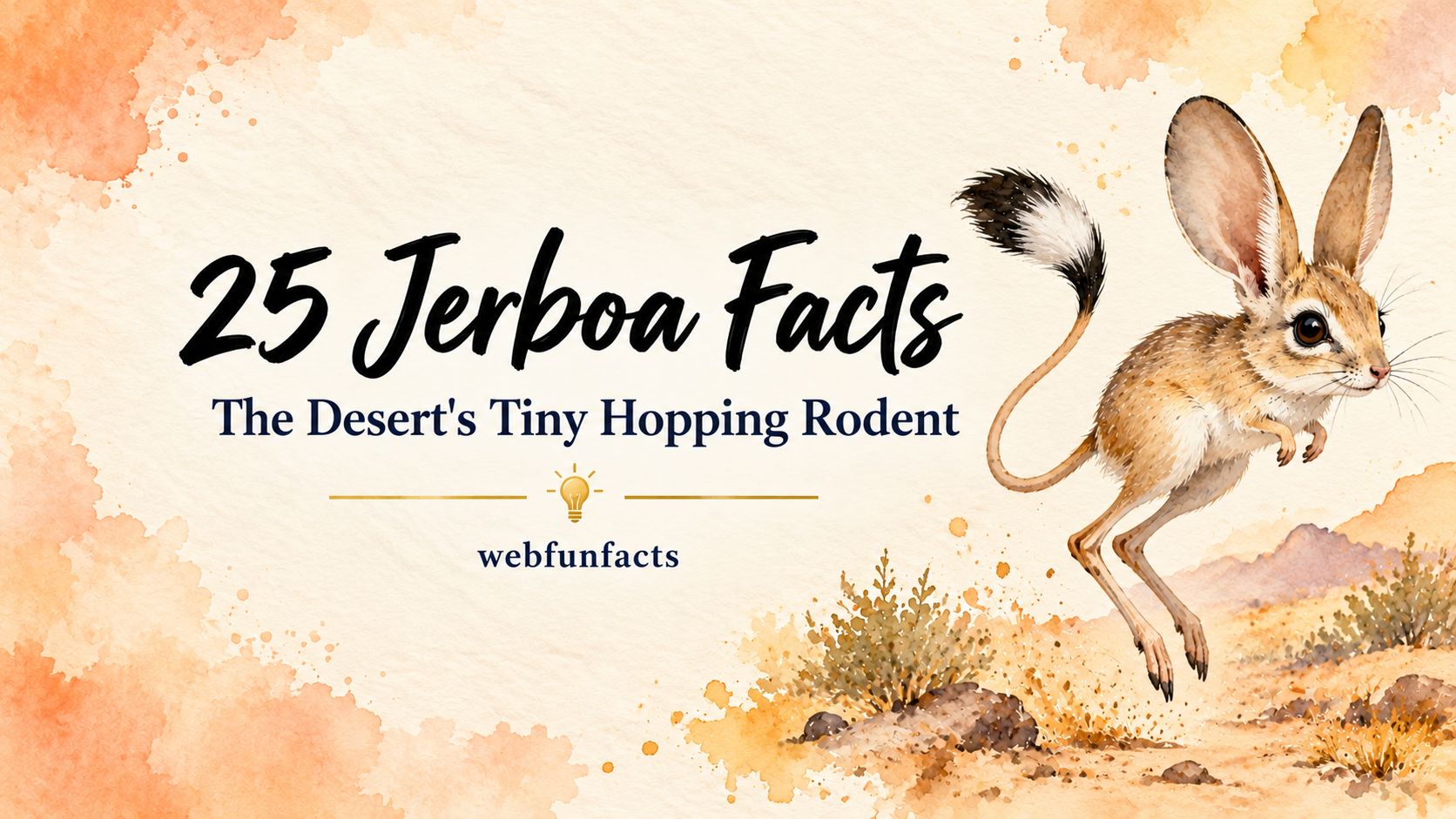 25 Jerboa Facts: The Desert's Tiny Hopping Rodent