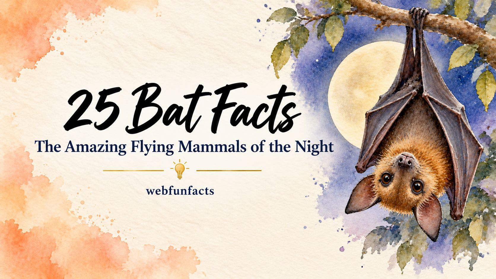 25 Bat Facts: The Amazing Flying Mammals of the Night