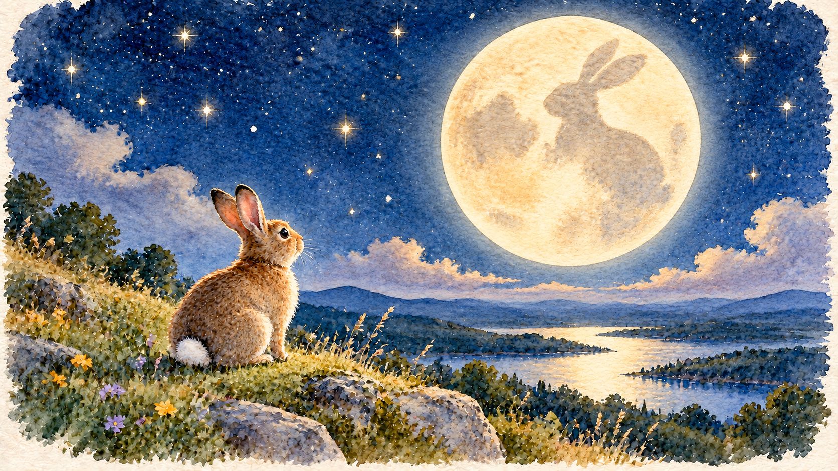25 Rabbit Facts: Surprising Secrets of Our Fluffy Friends Rabbit facts thumbnail with a fluffy brown rabbit in a spring meadow | WebFunFacts