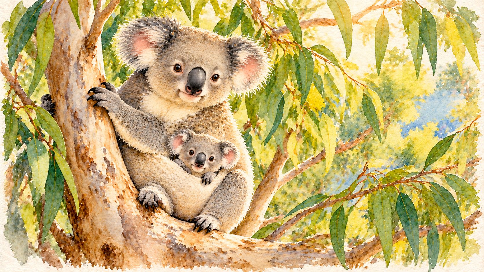 koala fact 10 joey pouch pap