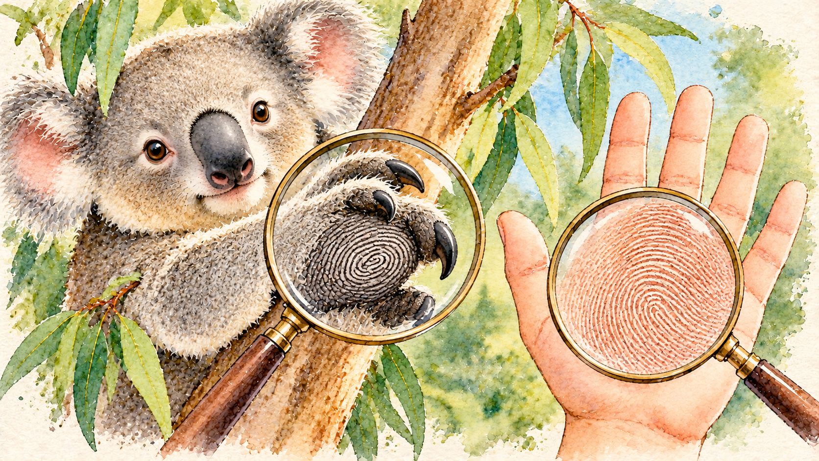 koala fact 20 human like fingerprints