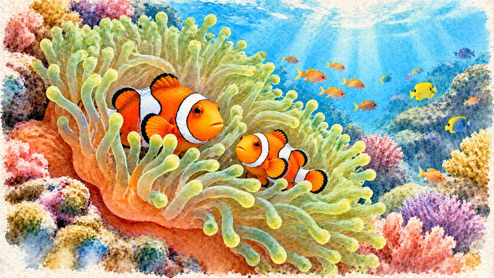 clownfish fact 10 living in anemones