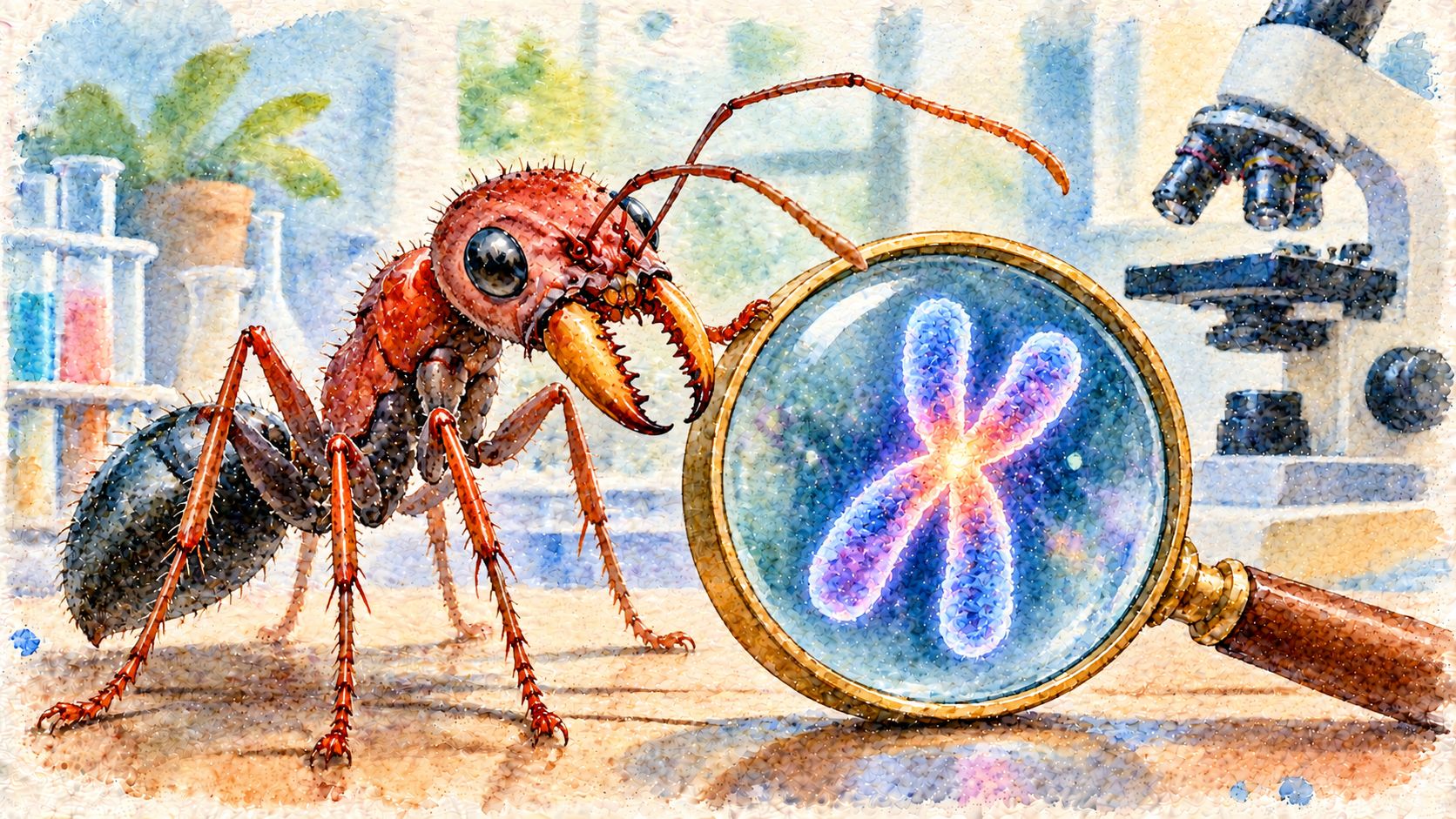 bulldog ant fact 10 single chromosome