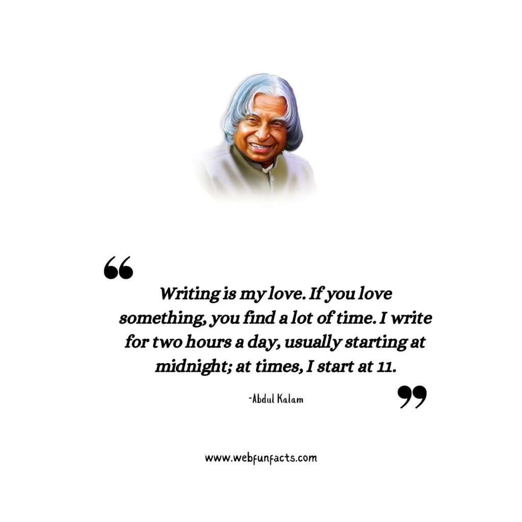 Best Abdul Kalam Quotes on Education and Learning