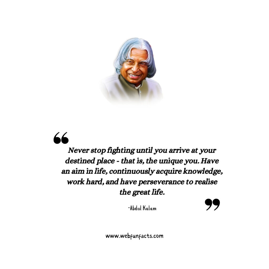 Abdul Kalam’s Thoughts on Leadership and Vision