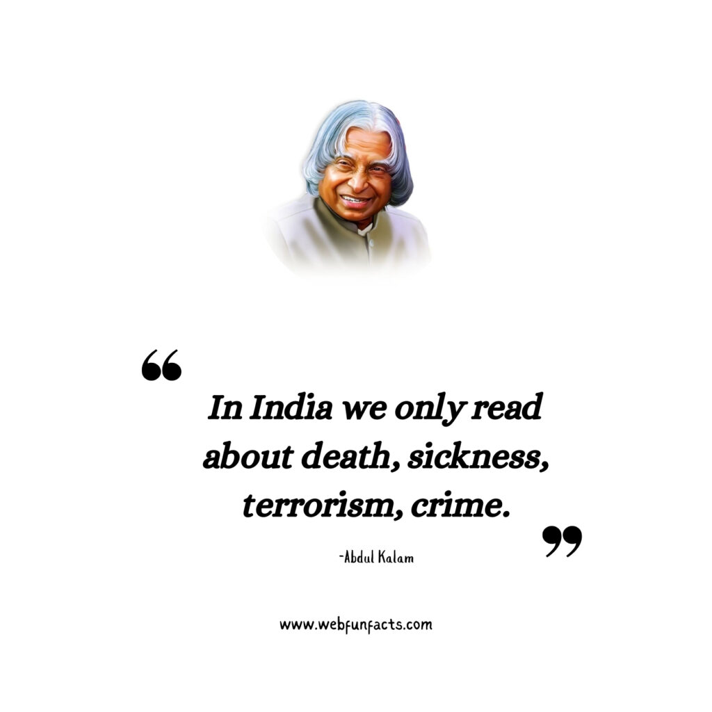 abdul kalam quotes for students
