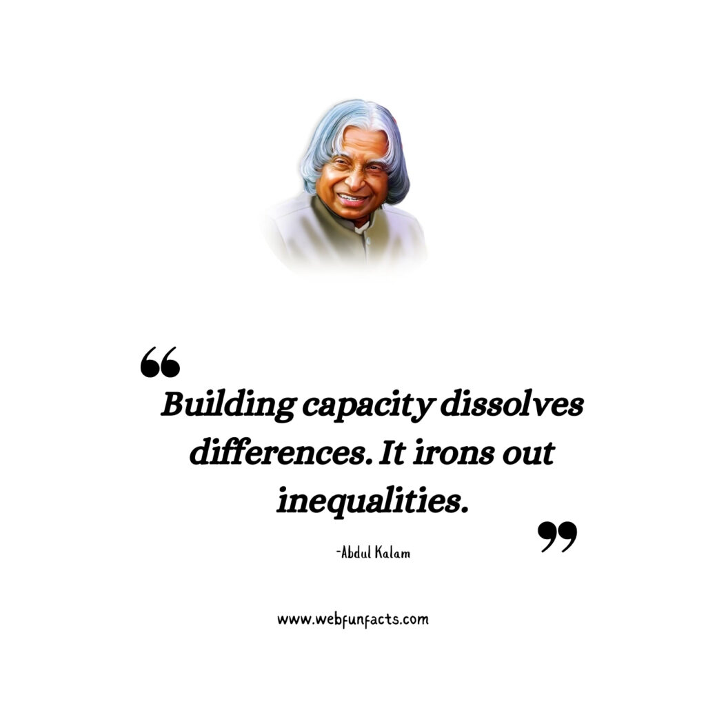 apj abdul kalam quotes for students
