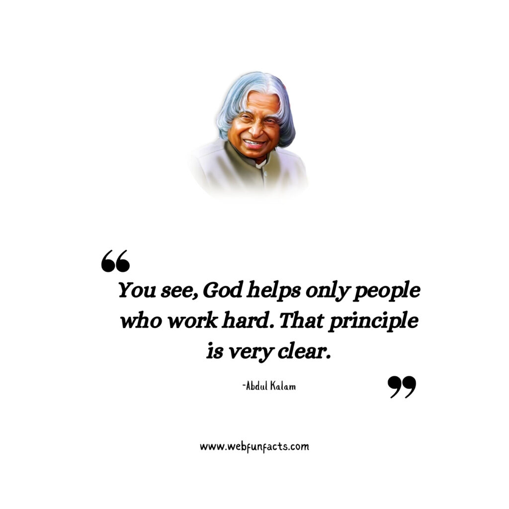 quotes said by apj abdul kalam