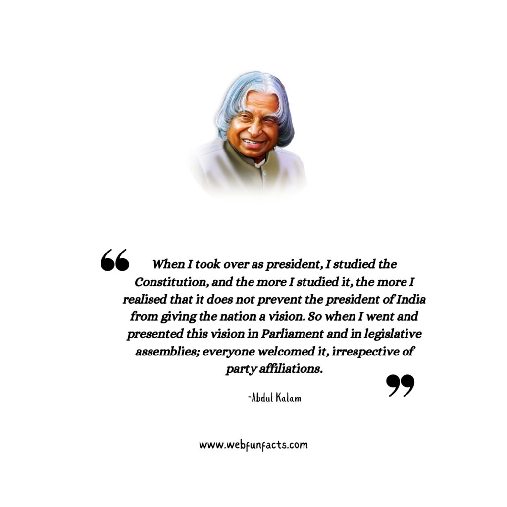 Abdul Kalam quotes in English