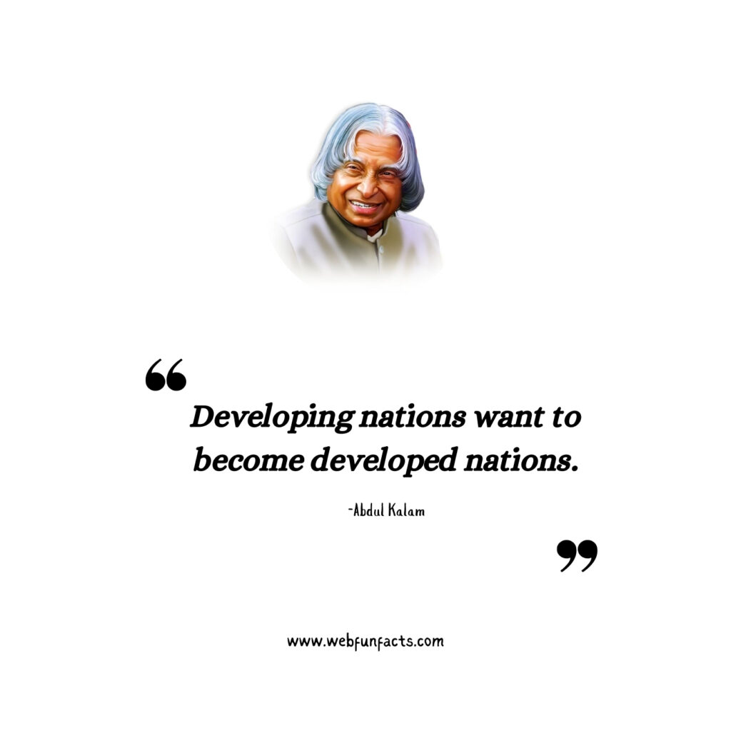 Abdul Kalam thoughts