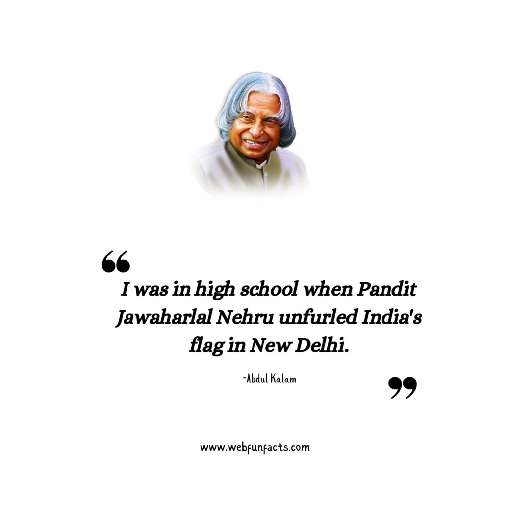 Dr Abdul Kalam sayings