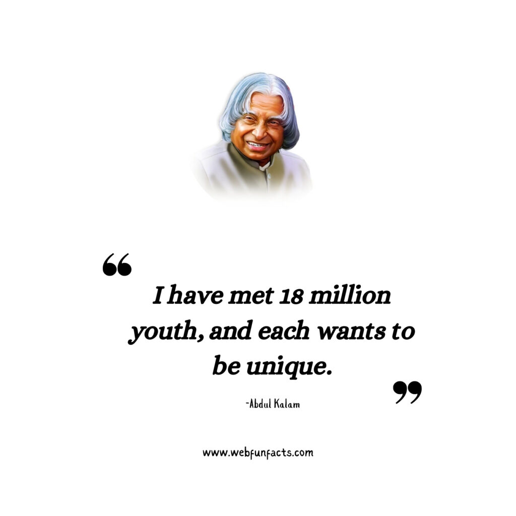 Famous Quotes by Dr. APJ Abdul Kalam on Success and Hard Work