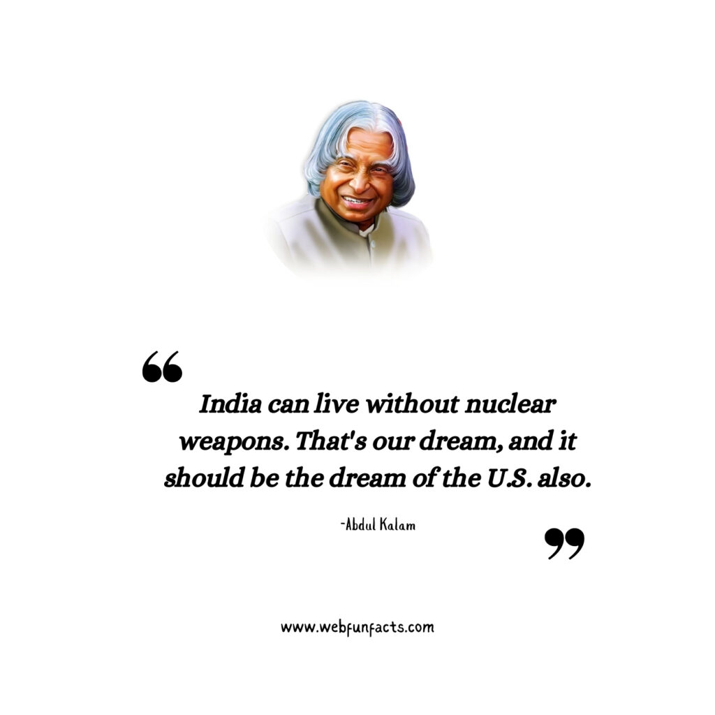 Dr. Abdul Kalam Quotes on Life and Purpose
