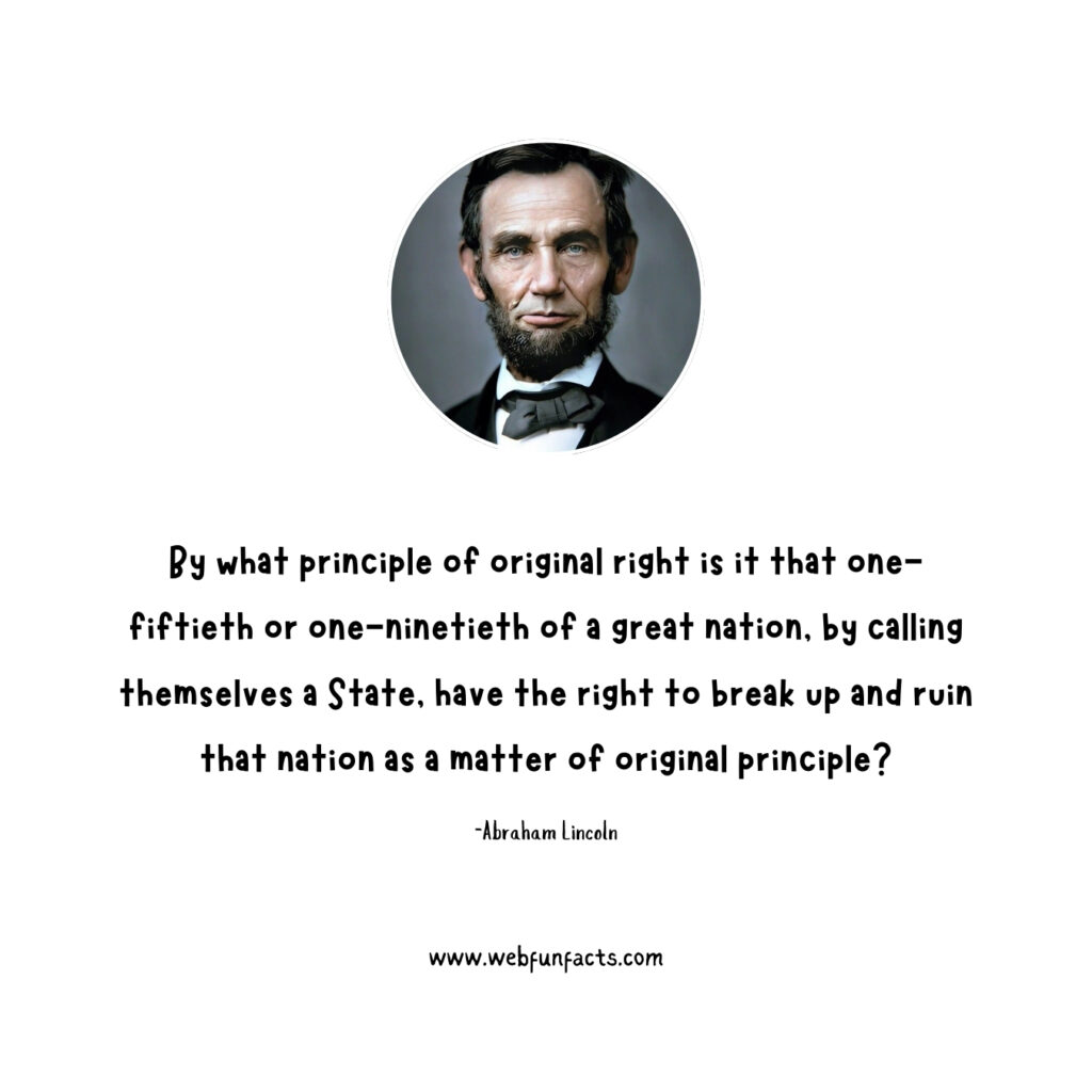 Abraham Lincoln Quotes on Liberty and Law