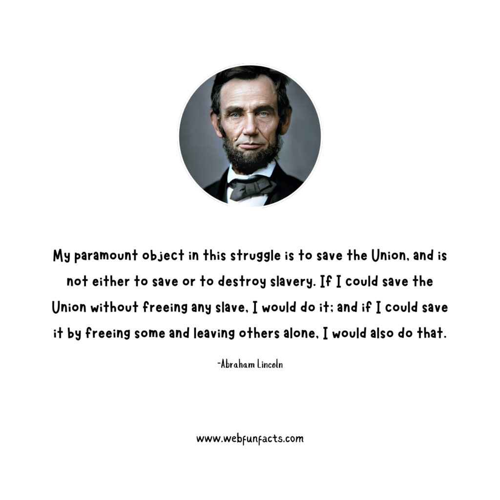 Abraham Lincoln quotes on leadership