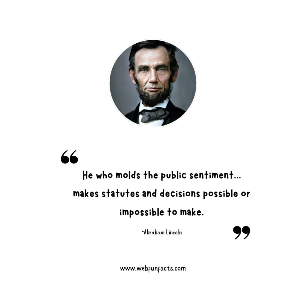 abraham lincoln quotes about the future