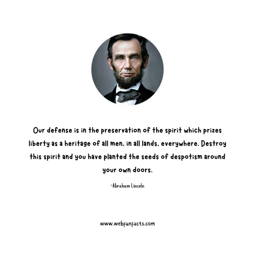 famous quotations of abraham lincoln