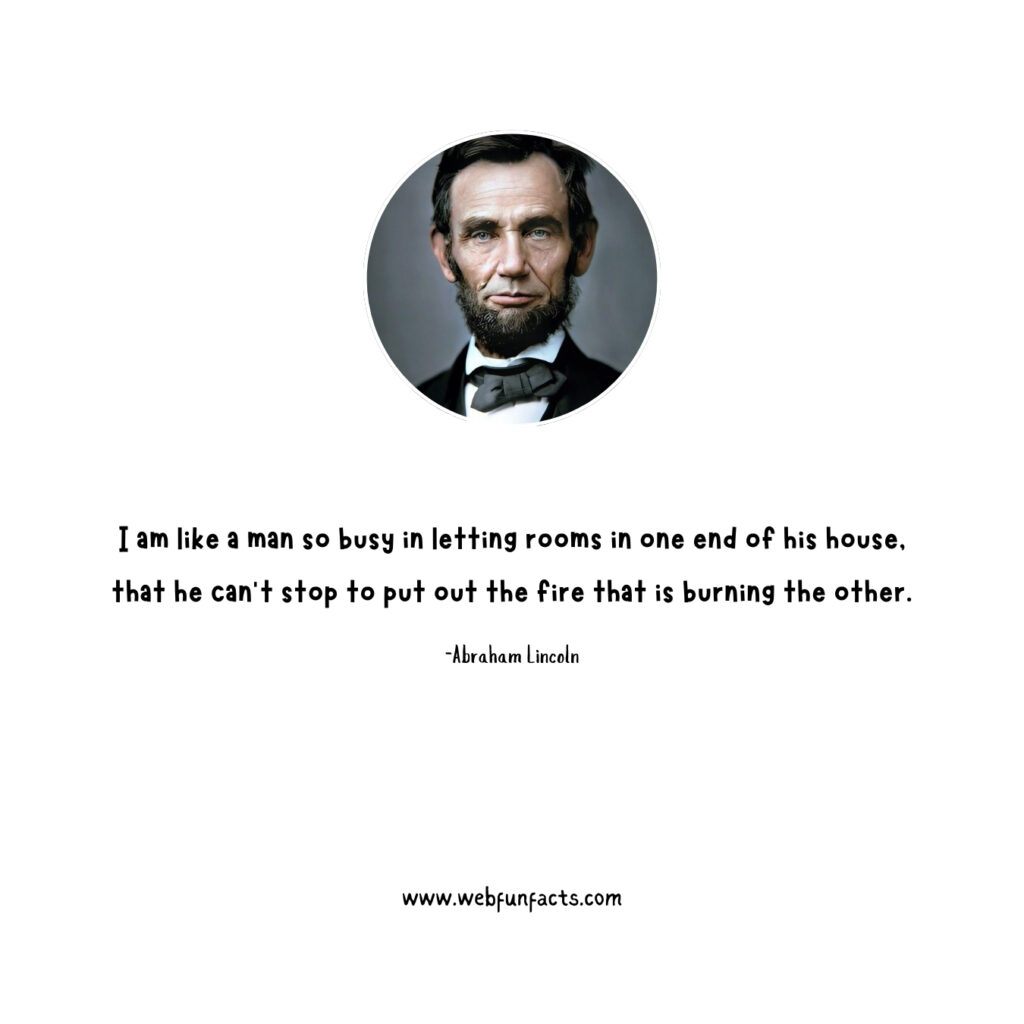abraham lincoln funny quote