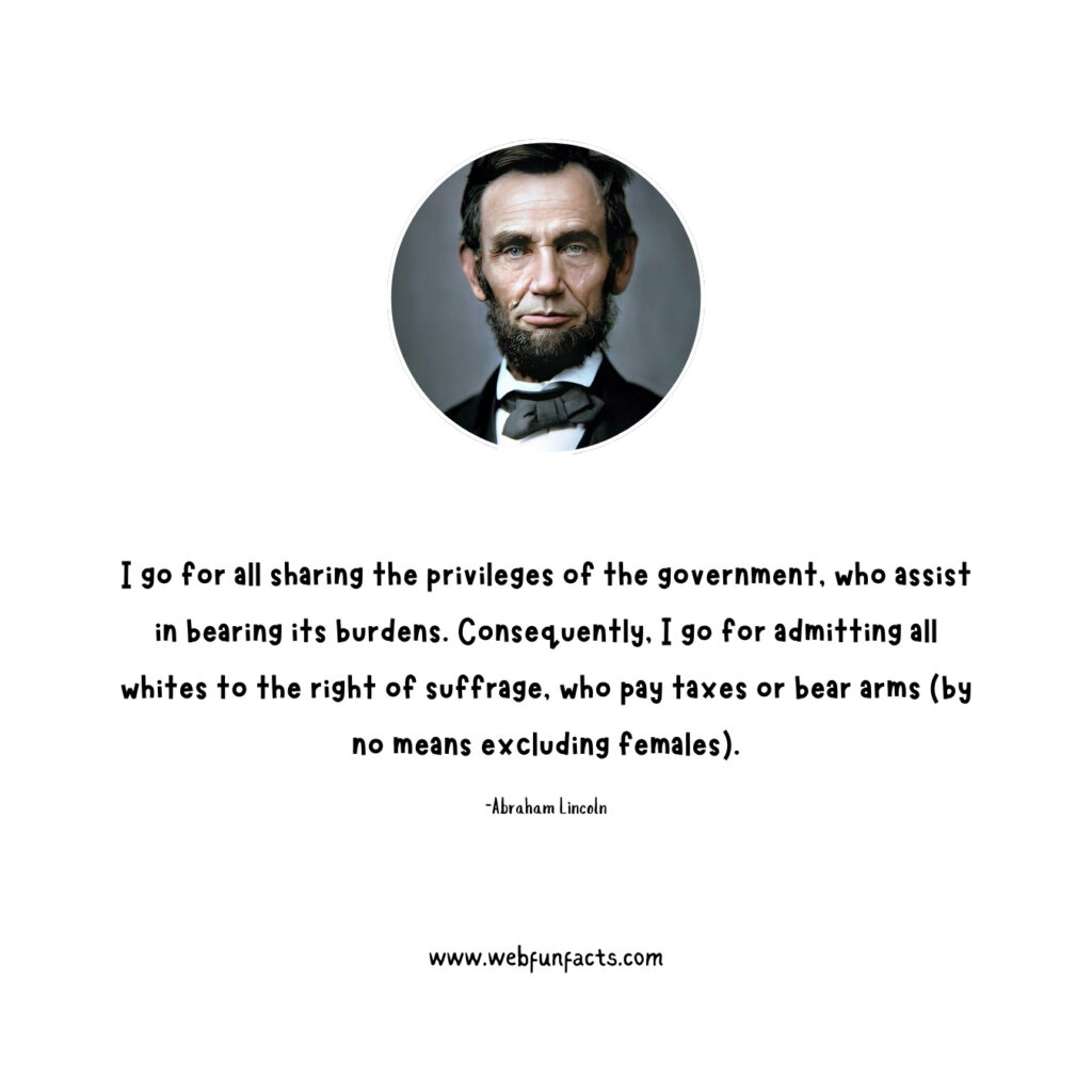 what are 4 famous quotes from abraham lincoln