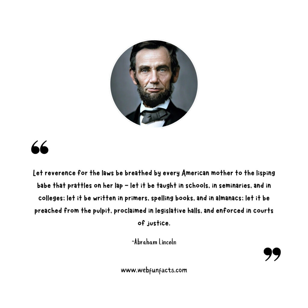 what are 4 famous quotes from abraham lincoln