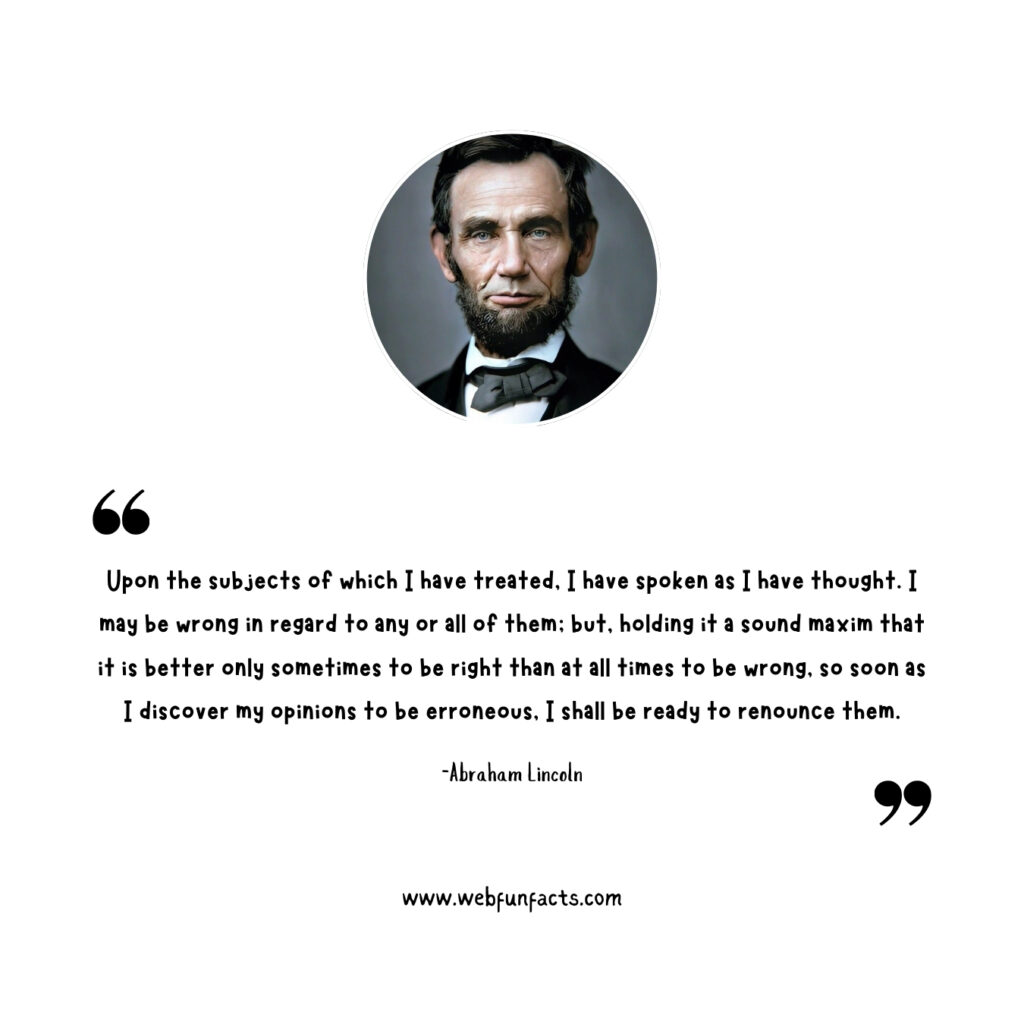 abraham lincoln quotes on love