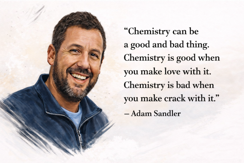 Adam Sandler quotes about life and happiness