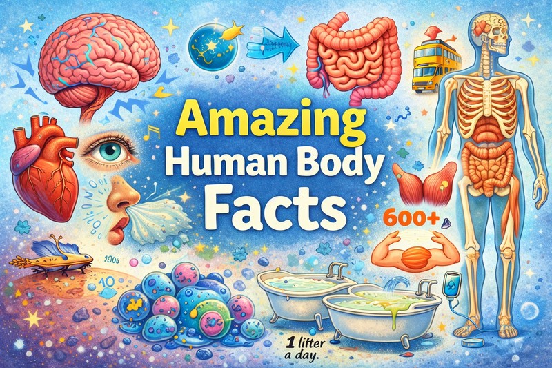 Educational fun facts for kids designed to spark curiosity