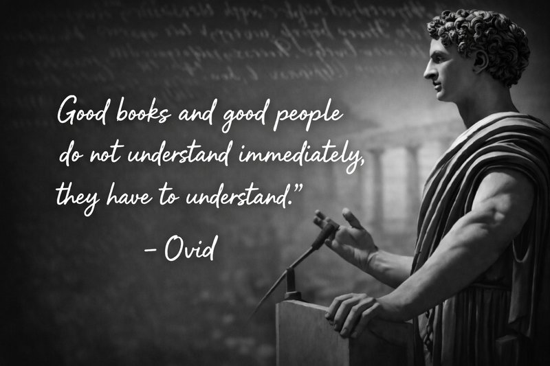 Never share your secrets quote by Ovid in English