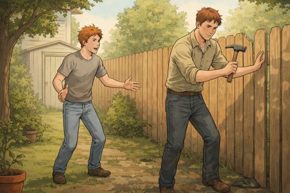 The power of saying no illustrated through a life-changing story.