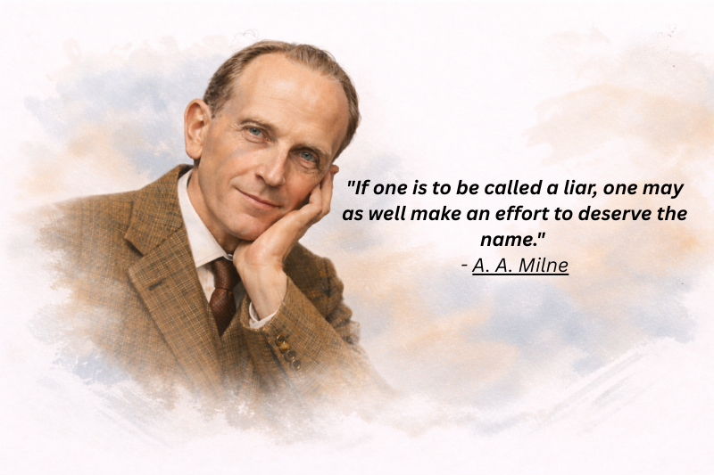 Inspirational A. A. Milne quotes on courage and imagination