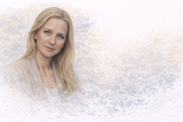 A. J. Cook portrait for inspirational quotes article