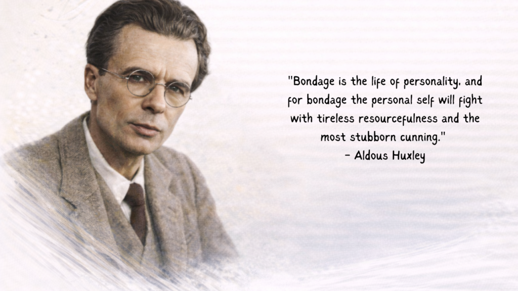 Aldous Huxley quotes about life