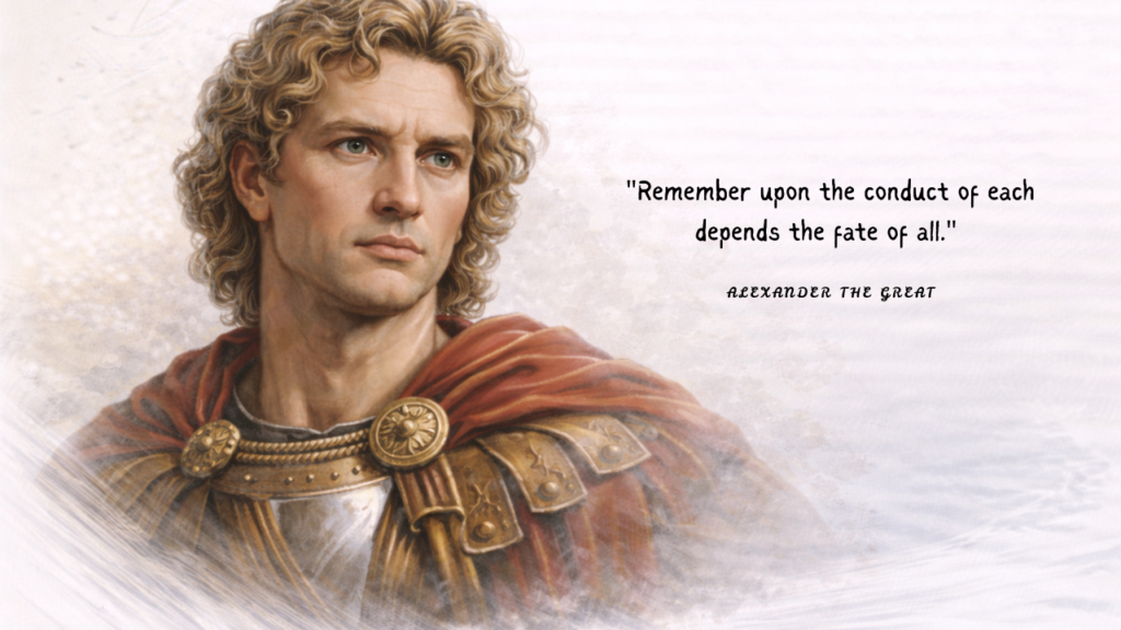Famous Alexander the Great quotes on courage and destiny