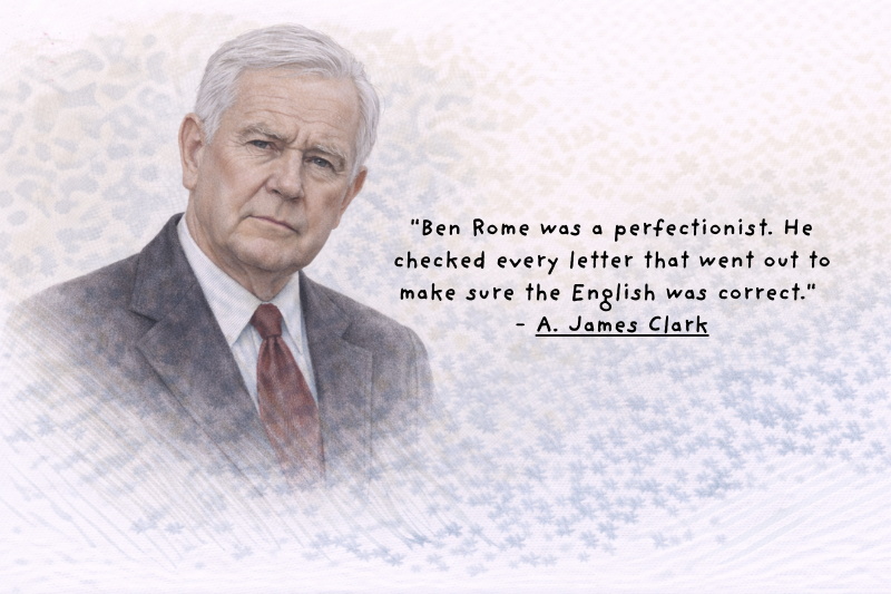 A. James Clark Quotes inspiring leadership, integrity, and long-term business success