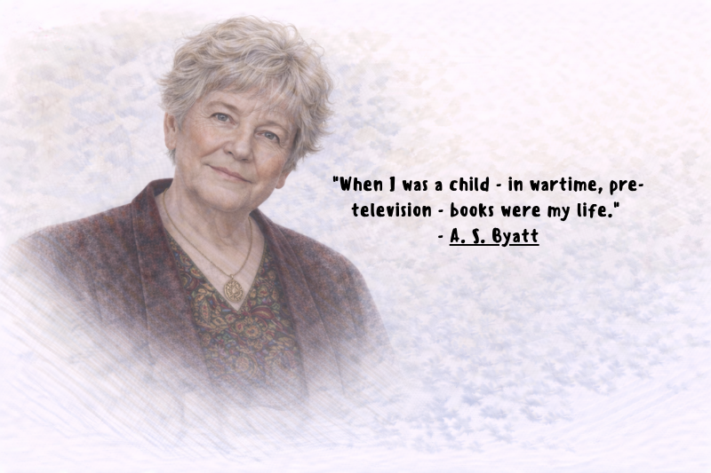 A. S. Byatt literary quotes about creativity and intellectual curiosity