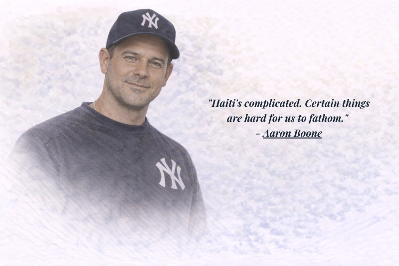 Inspirational Aaron Boone Quotes on teamwork and winning mindset