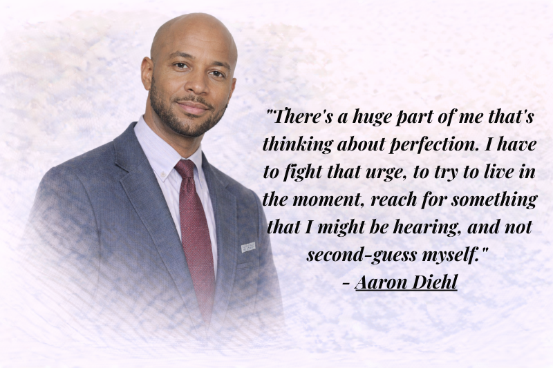 Aaron Diehl quotes on jazz, discipline, and musical excellence