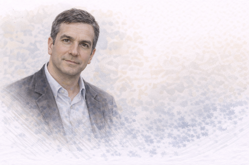 A. J. Jacobs author portrait for quotes on curiosity and productivity