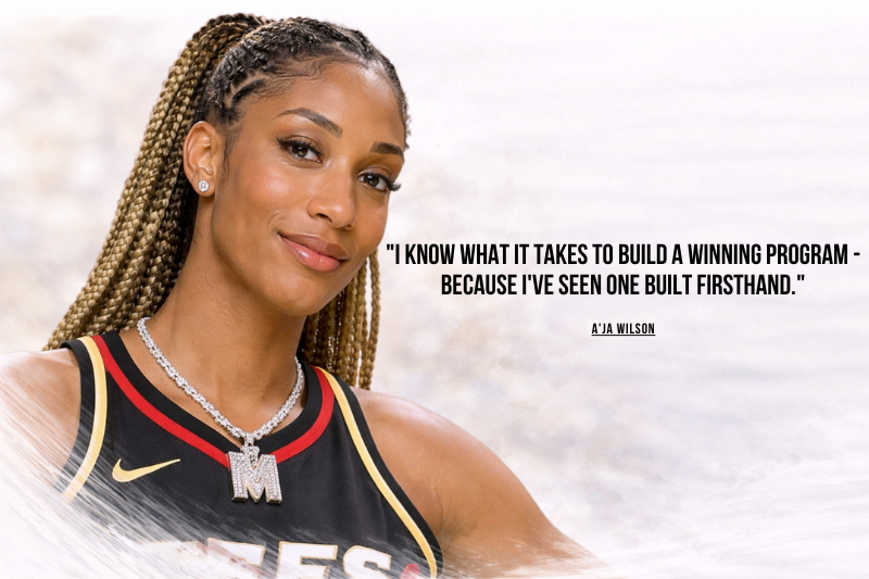 Motivational A'ja Wilson quotes on mental strength