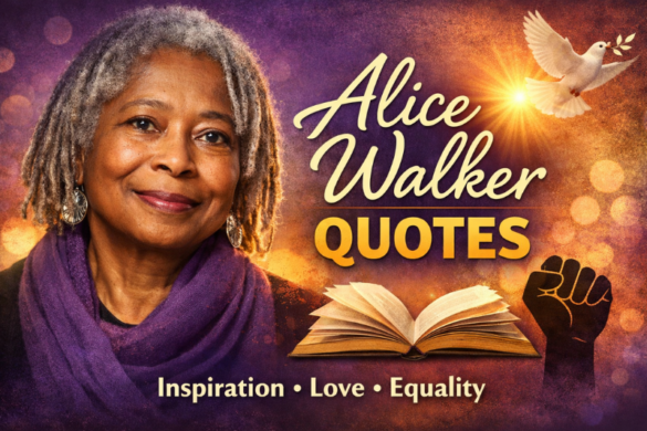 Inspirational Alice Walker quotes about life, love, strength, and equality