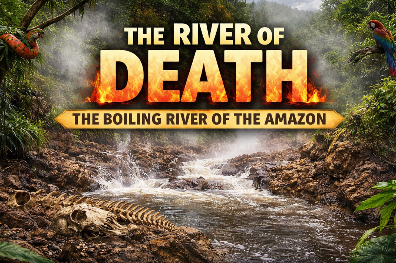 Amazon Boiling River Shanay Timpishka showing extreme natural facts