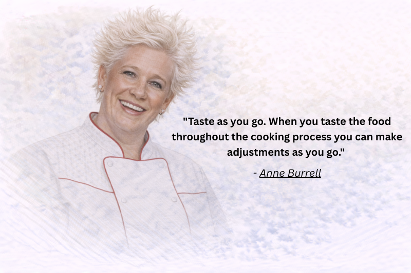 Anne Burrell motivational quotes about passion and success