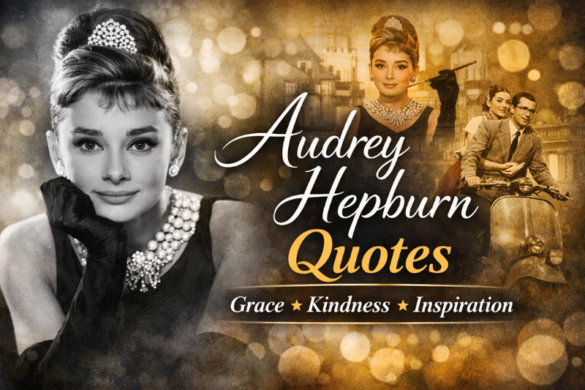 Inspirational Audrey Hepburn quotes about life, love, and kindness
